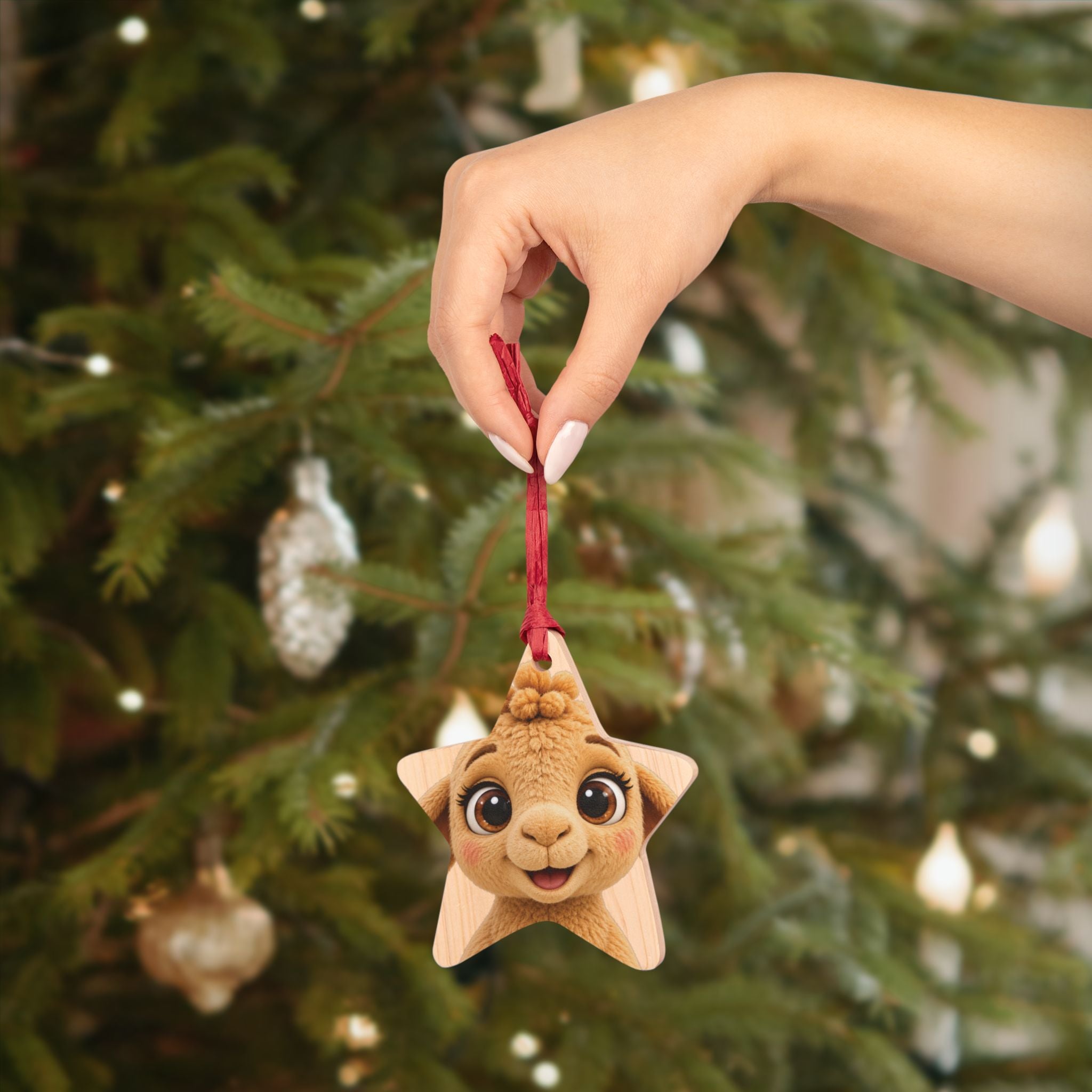 Annama Wooden Ornament